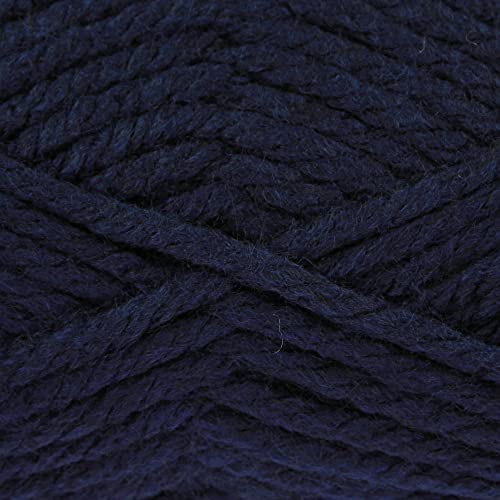 King Cole 64028 Big Value Super Chunky Navy Garn – 81M, 100 g von King Cole