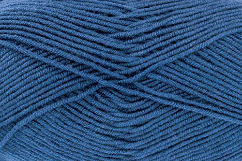 King Cole 1043505 Cherished DK Atlantic Blue Garn, 250 m, 100 g von King Cole