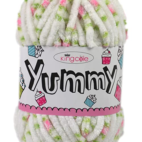 King Cole 1274746 Yummy Pink Rose Garn – 120 m, 50 g von King Cole