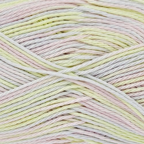 King Cole 1392473 Giza Cotton Sorbet Fizzy Pop Garn, 4-lagig, 158 m, 50 g von King Cole