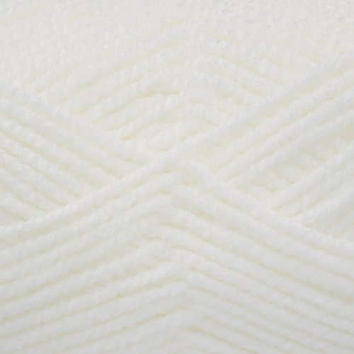 King Cole 1412510 Big Value Baby Chunky White Garn, 152 m, 100 g von King Cole