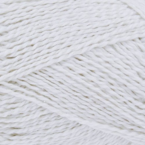 King Cole 1572810 Finesse Cotton Silk DK White Garn – 120 m, 50 g von King Cole