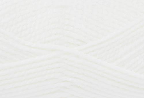 King Cole 77822 Big Value Chunky White Garn – 152 m, 100 g von King Cole