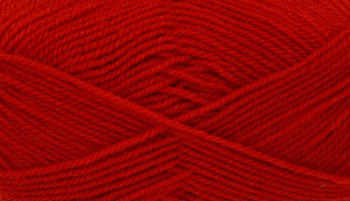 King Cole Big Value Doppelstrickgarn, Acryl, DK, Wolle, 50 g Knäuel, Rot – 4029 King Cole Big Value Doppelstrickgarn, Acryl, DK, Wolle, 50 g Knäuel, Rot – 4029 von King Cole