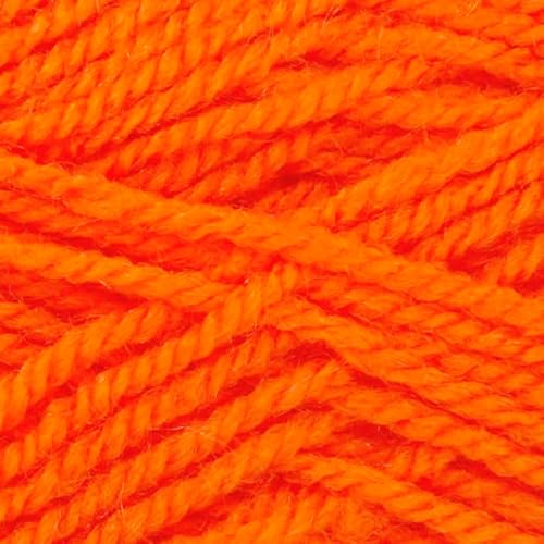 King Cole Big Value Super Chunky Strickwolle/Garn, Orange 144 von King Cole