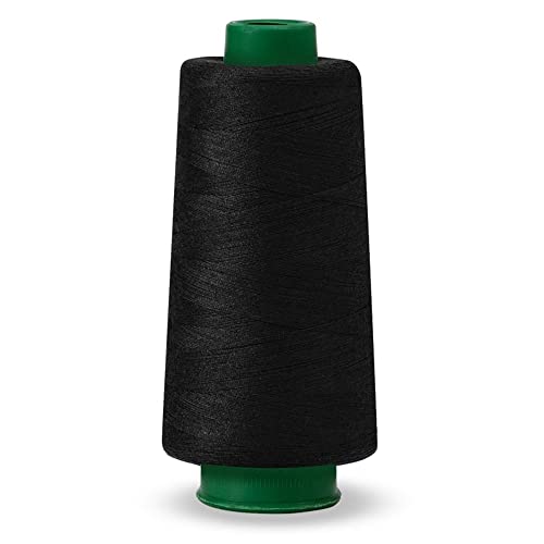 1 Kone Rolle Nähgarn Garn Overlockgarn 2700m 40S/2 100% Polyester - 20 schwarz 1 Kone Rolle Nähgarn Garn Overlockgarn 2700m 40S/2 100% Polyester - 20 schwarz von King of Trade
