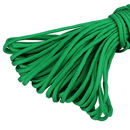 MicroCord Paracord Schnüre Nylonleine 2 mm stark, 15 m lang Farbe grün von King of Trade