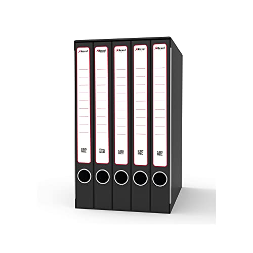 KING MEC GKM5200 Karteikarte (Karton, Schwarz, A4, Hochformat, 235 mm, 250 mm) von King Mec