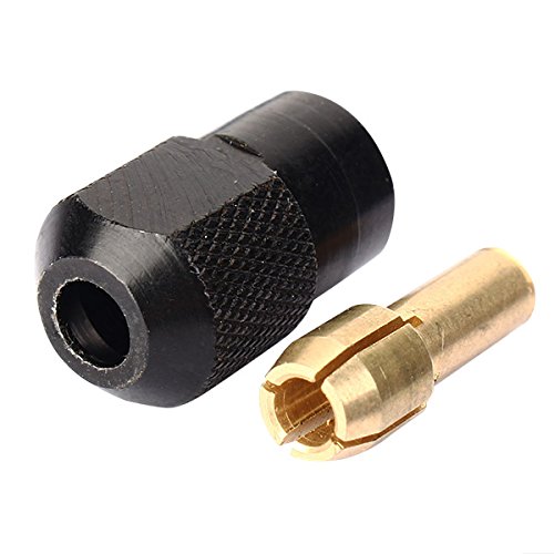 KingLan 5Pcs Collet Mutter Universal Chuck Mutter Mit Inch Schraubgewinde 9/32-40 Für Rotary Tool von KingLan