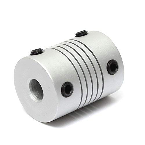 KingLan 6Mm X 7Mm Aluminium Flexible Welle Kupplung Od 19Mm X L25Mm CNC Schritt Motor Koppler Connector KingLan 6Mm X 7Mm Aluminium Flexible Welle Kupplung Od 19Mm X L25Mm CNC Schritt Motor Koppler Connector von KingLan