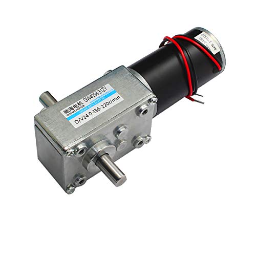 KingLan Gw4058-31Zy Doppelwelle Dc Motor 12V/24V 110Rpm/220Rpm Reduktion Motor Worm Getriebe Getriebe Motor -24V KingLan Gw4058-31Zy Doppelwelle Dc Motor 12V/24V 110Rpm/220Rpm Reduktion Motor Worm Getriebe Getriebe Motor -24V von KingLan
