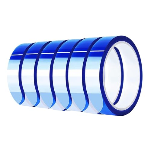 Hochtemperatur-Klebeband, staubdicht, leicht abreißbar, 6 Stück/Set für Faserschneidemaschinen Hochtemperatur-Klebeband, staubdicht, leicht abreißbar, 6 Stück/Set für Faserschneidemaschinen von Kingke