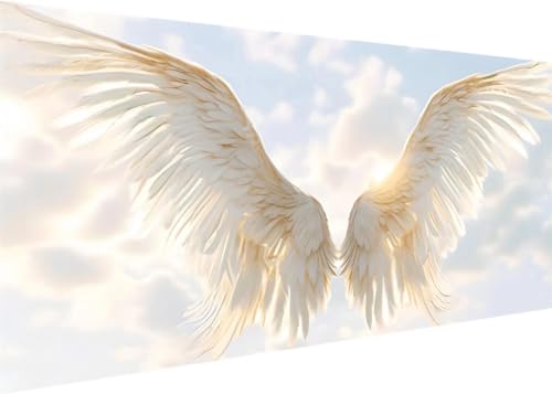 Engelsflügel Diamond Painting Erwachsene Groß XXL 70x35cm, DIY 5D Diamant Painting Bilder kinder Malen Nach Zahlen Set, Diamond Art Full Diamant Malerei Kunst Basteln für Home Wand Dekor D-12 Engelsflügel Diamond Painting Erwachsene Groß XXL 70x35cm, DIY 5D Diamant Painting Bilder kinder Malen Nach Zahlen Set, Diamond Art Full Diamant Malerei Kunst Basteln für Home Wand Dekor D-12 von Kinooge
