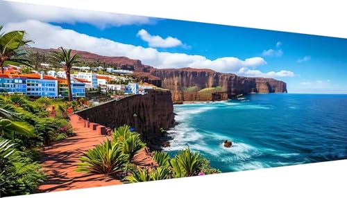 Gran Canaria Diamond Painting Erwachsene Groß XXL 50x20cm, DIY 5D Diamant Painting Bilder kinder Malen Nach Zahlen Set, Diamond Art Full Diamant Malerei Kunst Basteln für Home Wand Dekor E-101 Gran Canaria Diamond Painting Erwachsene Groß XXL 50x20cm, DIY 5D Diamant Painting Bilder kinder Malen Nach Zahlen Set, Diamond Art Full Diamant Malerei Kunst Basteln für Home Wand Dekor E-101 von Kinooge