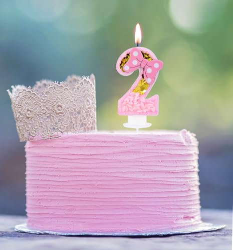 Kinsynko 2 Geburtstagskerze 3D rosa Schleife niedliche Zahl 2 Kerze Geburtstag Mädchen Kleinkind Baby Prinzessin Frauen süßes Thema 2. Geburtstag Jahrestag Party Kuchen Dekoration Kinsynko 2 Geburtstagskerze 3D rosa Schleife niedliche Zahl 2 Kerze Geburtstag Mädchen Kleinkind Baby Prinzessin Frauen süßes Thema 2. Geburtstag Jahrestag Party Kuchen Dekoration von Kinsynko
