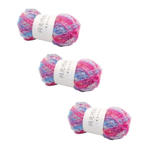 Kioball Mehrfarbiges Glasgarn, Handgewebte Puppe zum Selbermachen, Goldgarn, Geflochtenes Helles Garn B Kioball Mehrfarbiges Glasgarn, Handgewebte Puppe zum Selbermachen, Goldgarn, Geflochtenes Helles Garn B von Kioball