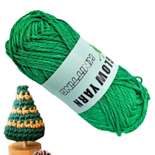 Kioriur Glänzendes Garn, Handwerksgarn, das im Dunkeln leuchtet, Häkelgarn aus Polyester, 2 mm, multifunktional für Handwerk, Stricken, Kioriur Glänzendes Garn, Handwerksgarn, das im Dunkeln leuchtet, Häkelgarn aus Polyester, 2 mm, multifunktional für Handwerk, Stricken, von Kioriur