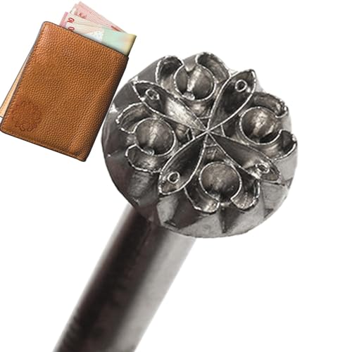 Kioriur Lederstempel, Prägewerkzeuge für Leder | Stempel zur Herstellung von Ledersätteln | Lederarbeitssattel, Herstellung von Stempeln in spezieller Form, Handwerkswerkzeuge zum Schnitzen von Kioriur