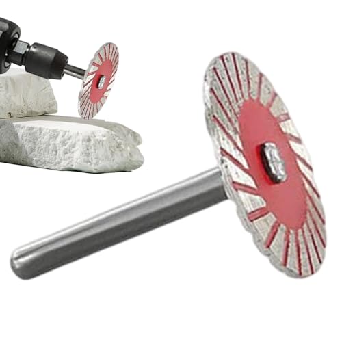 Kioriur Schneidemaschine für Stein – Handwerkswerkzeug für Schneidklingen in Radform 40 mm | Turbo-Scheibenfräser für Steine, Marmor, Beton Kioriur Schneidemaschine für Stein – Handwerkswerkzeug für Schneidklingen in Radform 40 mm | Turbo-Scheibenfräser für Steine, Marmor, Beton von Kioriur