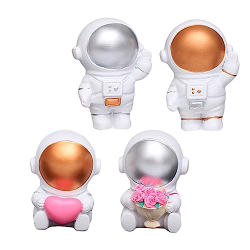 Kisangel 1 Satz Astronauten Tortendeko Teile Kreative Raumfahrer Figuren Aus Resin Dekoration Für Geburtstagsfeiern Kinderzimmer Und Weltraum Mottopartys Charmante Kuchenverzierung 4 Stück Kisangel 1 Satz Astronauten Tortendeko Teile Kreative Raumfahrer Figuren Aus Resin Dekoration Für Geburtstagsfeiern Kinderzimmer Und Weltraum Mottopartys Charmante Kuchenverzierung 4 Stück von Kisangel