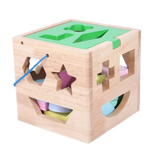 Kisangel 1 Satz Bildungsspielzeug Geometrische Formen Sortierbox für Hand Augen Koordination und Sowie Formverständnis Fördern Robuste Bauklötze für Jungen Kisangel 1 Satz Bildungsspielzeug Geometrische Formen Sortierbox für Hand Augen Koordination und Sowie Formverständnis Fördern Robuste Bauklötze für Jungen von Kisangel