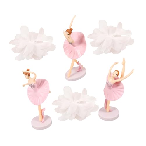 Kisangel 1 Satz Deko Set Teile Kreative Tortendekoration mit Eleganten Ballerina Figuren und Blütenblättern Geburtstagsfeiern Hochzeiten und Besondere Anlässe Kisangel 1 Satz Deko Set Teile Kreative Tortendekoration mit Eleganten Ballerina Figuren und Blütenblättern Geburtstagsfeiern Hochzeiten und Besondere Anlässe von Kisangel