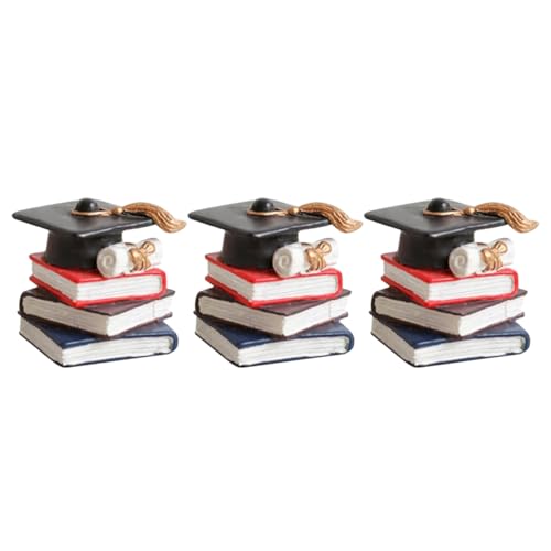 Kisangel 1 Satz Doktorhutbuch Dekoration Dessertringe Dessert -ornamente Abschluss Glückwunsch Abholen Abschlusskappe Für Kuchen Grad Cupcake-dekore Dekorative Cupcake-topper Shuzhi 3 Stück Kisangel 1 Satz Doktorhutbuch Dekoration Dessertringe Dessert -ornamente Abschluss Glückwunsch Abholen Abschlusskappe Für Kuchen Grad Cupcake-dekore Dekorative Cupcake-topper Shuzhi 3 Stück von Kisangel