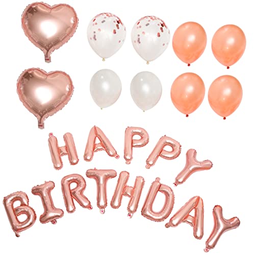 Kisangel 1 Satz Geburtstagsballon-Set Dekorationen Party luftballons balloons geburtstagseinladungen balongas Geburtstagsdekoration Alles zum Geburtstag Ballon Aluminiumfolie Rose Gold Kisangel 1 Satz Geburtstagsballon-Set Dekorationen Party luftballons balloons geburtstagseinladungen balongas Geburtstagsdekoration Alles zum Geburtstag Ballon Aluminiumfolie Rose Gold von Kisangel