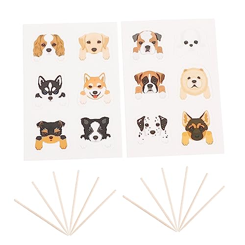 Kisangel 1 Satz Geburtstagskuchen-plugin Bithday Cake Birthday Cake Gebutagsdeko Kuchendekorationen Für Hunde Gastgeschenke Für Hunde Hund Cupcake Topper Hund Kuchen Papier 36 Stück Kisangel 1 Satz Geburtstagskuchen-plugin Bithday Cake Birthday Cake Gebutagsdeko Kuchendekorationen Für Hunde Gastgeschenke Für Hunde Hund Cupcake Topper Hund Kuchen Papier 36 Stück von Kisangel