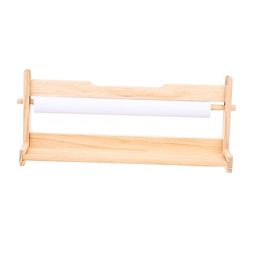 Kisangel 1 Satz Holz Papierrollen Halter für Verstellbare Staffelei mit Malpapier Sicher und Stabil für Kreative Kunstprojekte für Junge und Kleinkinder Kisangel 1 Satz Holz Papierrollen Halter für Verstellbare Staffelei mit Malpapier Sicher und Stabil für Kreative Kunstprojekte für Junge und Kleinkinder von Kisangel