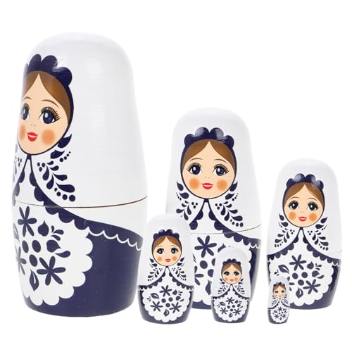 Kisangel 1 Satz Holzpuppenspielzeug Babuschka basteln Puppen -Kits Russische Nistpuppen für russische Puppen nistpuppen für Holzbausatz hölzern Kisangel 1 Satz Holzpuppenspielzeug Babuschka basteln Puppen -Kits Russische Nistpuppen für russische Puppen nistpuppen für Holzbausatz hölzern von Kisangel