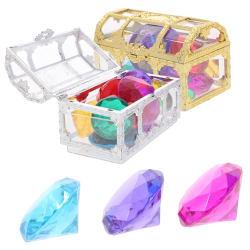 Kisangel 1 Satz Künstlichen Diamant Gems für Schatzsuche Tauchersteine für Kindergeburtstagsfeiern DIY Dekoration für Feste und Partys Kisangel 1 Satz Künstlichen Diamant Gems für Schatzsuche Tauchersteine für Kindergeburtstagsfeiern DIY Dekoration für Feste und Partys von Kisangel