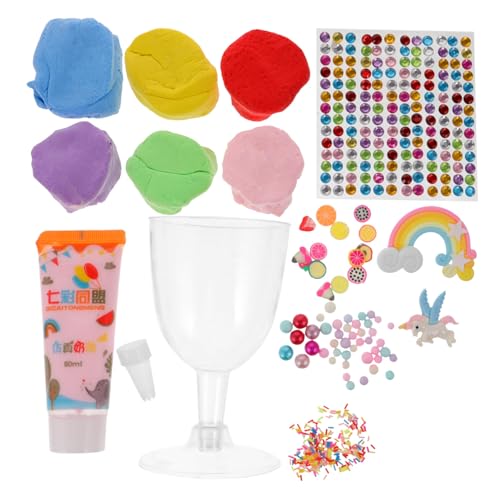Kisangel 1 Satz Modellbauzubehör Für Eisbecher Modelliermasse Für Kleinkinder Modelliermasse-kit Handgemachtes Kinderspiele DIY-Material Lustiges Ton Kisangel 1 Satz Modellbauzubehör Für Eisbecher Modelliermasse Für Kleinkinder Modelliermasse-kit Handgemachtes Kinderspiele DIY-Material Lustiges Ton von Kisangel
