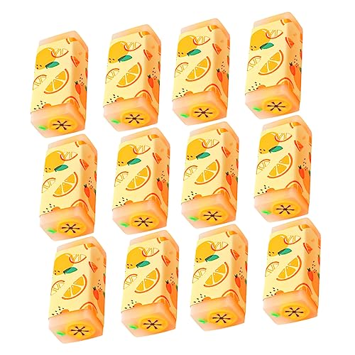 Kisangel 1 Satz Teiliges Cartoon Radierer Obstform Kreative Gummiradierer Für Schulbedarf Radierer Für Zeichnungen Kawaii Design Zufällige Farben Zufällige Farbe 18 Stück Kisangel 1 Satz Teiliges Cartoon Radierer Obstform Kreative Gummiradierer Für Schulbedarf Radierer Für Zeichnungen Kawaii Design Zufällige Farben Zufällige Farbe 18 Stück von Kisangel