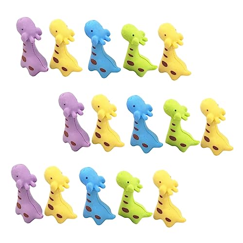 Kisangel 1 Satz Tierischer Radiergummi Mini -radiergummi Süßes Stationäres Cartoon Radiergummis Bunter Radiergummi Radiergummis Für Kawaii Eraser Tpr Zufällige Farbe 15 Stück von Kisangel