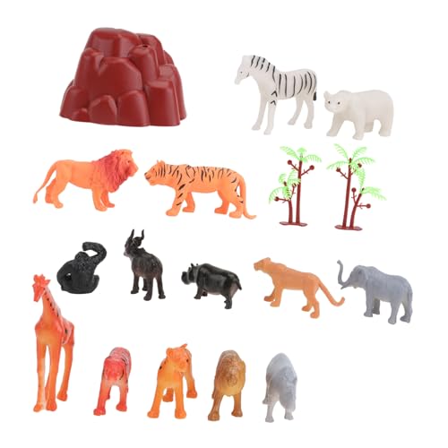 Kisangel 1 Satz Tiermodell Simulationstier Desktop -Verzierungen Haushaltsausstattung Gummi Kisangel 1 Satz Tiermodell Simulationstier Desktop -Verzierungen Haushaltsausstattung Gummi von Kisangel