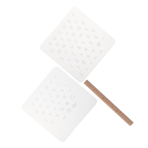 Kisangel 1 Satz Zahlenbuchstaben Gesetzt Alphabetschablonen Buchstabenschablonen Briefvorlagen Und Schablonen Zahlenvorlagen Briefstempel Aus Leder Buchstaben- Und Zahlenschablonen Hölzern von Kisangel
