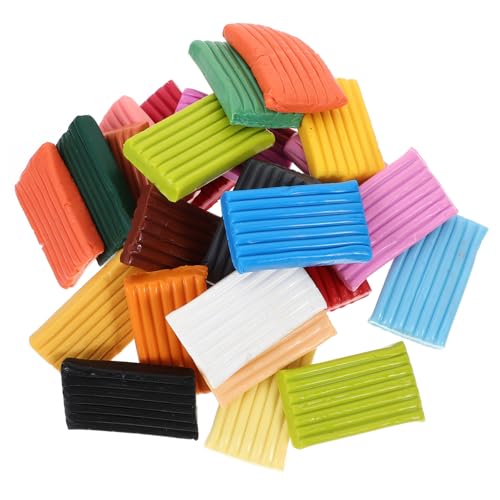 Kisangel 1 Schachtel Weicher Tondiy basteln bastelset DIY bunter Modeling Clay der Tonschmuck Kit Modelliermasse DIY-Ton für Teenager DIY -Ton helle Tonfarbe Modellton von Kisangel