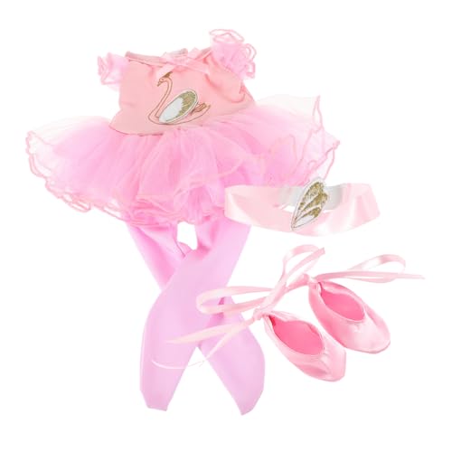 Kisangel 1 Set Puppenballettkostüm Puppenkleid Ballettzubehör 18 Puppenkleidung Und Zubehör Reborn Puppe Formelle Kleidung Ballerina Puppe Puppenkleidung Ballettrock Rosa von Kisangel