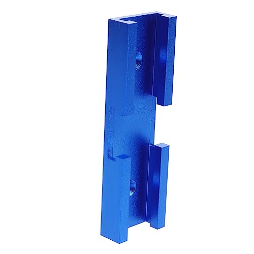 Kisangel 1 Stück Aluminiumlegierung Gehrungsstrecken Verbinder für Holzbearbeitung Präzise und Installieren für Standard Praktische Lösung für Tischfräsen und Sägen von Kisangel