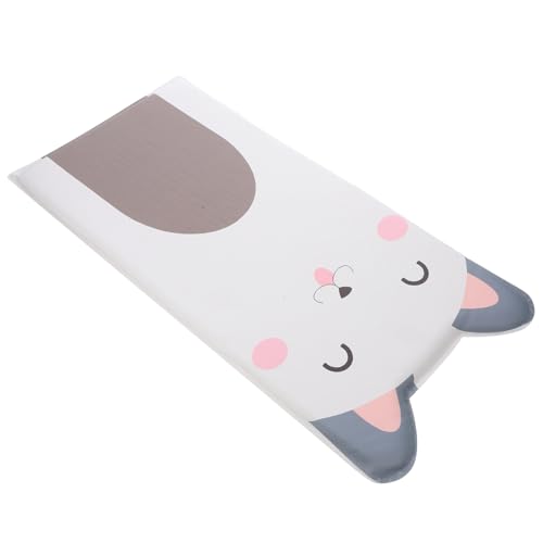 Kisangel 1 Stück Katzen Wandsticker Cartoon Wanddeko für Kinderzimmer Selbstklebend mit Kollisionsschutz für Babyzimmer Wandgestaltung von Kisangel
