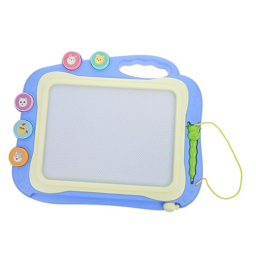 Kisangel 1 Stück Magnetische Zeichenbrett im Graffiti-Stil magnetisches Zeichentablett löschbares Zeichenbrett für Magnettafel Kleinkind-Doodle-Board Kid Drawing Pad Plastik Blau von Kisangel