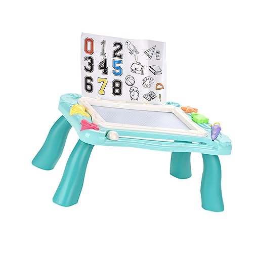Kisangel 1 Stück Magnetisches Zeichenbrett für Lernspielzeug aus Kunststoff für Kreative Aktivitäten für Mathematik Rechtschreibung und Mehr Langlebig und Leicht zu Handhaben von Kisangel