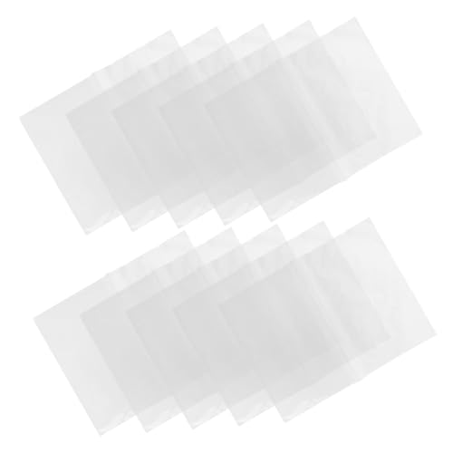 Kisangel 10 Blätter Zellophanfolie für Biologische Experimente Laborfertige Membranen Lehrmittel für Naturwissenschaften Membrandemonstrationen Pergaminpapier für Unterricht von Kisangel