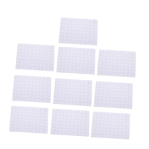 Kisangel 10 Blatt Teiliges Blanko Sublimations Puzzle DIY Foto transferpapier für Wärmepresse Leere Puzzleblätter zum Bemalen Basteln und Personalisieren Vielseitig für Kreative Kisangel 10 Blatt Teiliges Blanko Sublimations Puzzle DIY Foto transferpapier für Wärmepresse Leere Puzzleblätter zum Bemalen Basteln und Personalisieren Vielseitig für Kreative von Kisangel