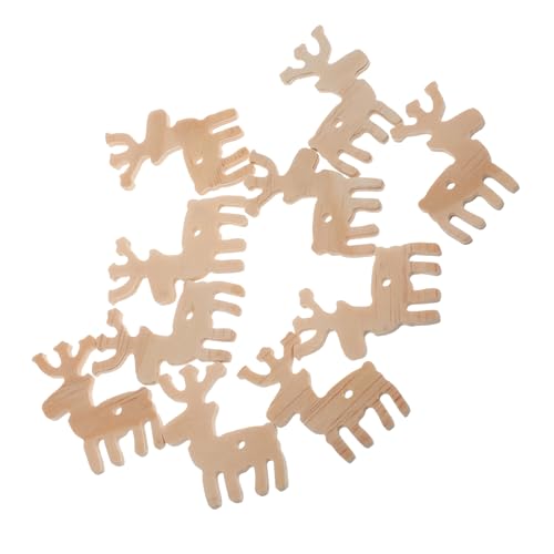 Kisangel 10 Stück Hirschhandwerk Aus Holz Holztier Weihnachtshirsche Hängende Verzierungen Rentier Holzverzierung Weihnachtsdekorationen Tierornamente Aus Holz Holzausschnitte Hölzern Beige Kisangel 10 Stück Hirschhandwerk Aus Holz Holztier Weihnachtshirsche Hängende Verzierungen Rentier Holzverzierung Weihnachtsdekorationen Tierornamente Aus Holz Holzausschnitte Hölzern Beige von Kisangel