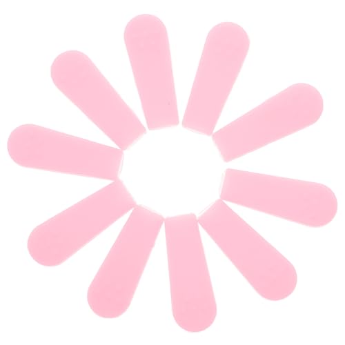 Kisangel 10 Stück Kranmaschinenzubehör Klauenabdeckung Für Klauenmaschinen Klauenmaschine Snack Greifklaue Verkaufsautomat Klauenschutz Griffverstärkende Klauenabdeckungen Rosa von Kisangel