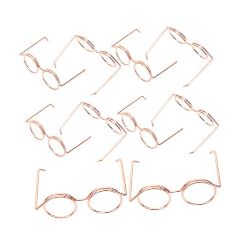Kisangel 10 Stück Mini Brillen Brillen Mini Rahmen Brillen Mini Brillen Zum Basteln Puppenbrillen Zum Basteln Puppen Anziehzubehör Puppenbrillen Puppenkleidungszubehör Metall Kisangel 10 Stück Mini Brillen Brillen Mini Rahmen Brillen Mini Brillen Zum Basteln Puppenbrillen Zum Basteln Puppen Anziehzubehör Puppenbrillen Puppenkleidungszubehör Metall von Kisangel
