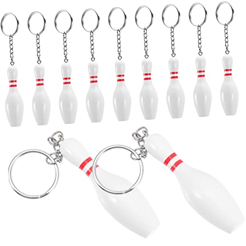 Kisangel 10 Stück Teiliges Mini Bowling Schlüsselanhänger Kreative Kleine Kegeln Schlüsselketten Leichte Anhänger für Taschen Rucksäcke Geburtstags Mitgebsel und Sportveranstaltungen Kisangel 10 Stück Teiliges Mini Bowling Schlüsselanhänger Kreative Kleine Kegeln Schlüsselketten Leichte Anhänger für Taschen Rucksäcke Geburtstags Mitgebsel und Sportveranstaltungen von Kisangel