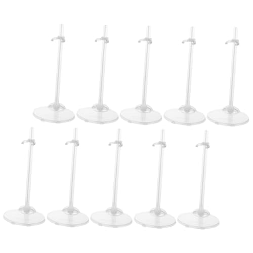 Kisangel 10 Stück Teiliges Stabile Puppenständer aus Hochwertigem Material Einfacher und Abbau zur Sicheren Präsentation und Aufbewahrung von Actionfiguren und Handgefertigten Modellen Kisangel 10 Stück Teiliges Stabile Puppenständer aus Hochwertigem Material Einfacher und Abbau zur Sicheren Präsentation und Aufbewahrung von Actionfiguren und Handgefertigten Modellen von Kisangel